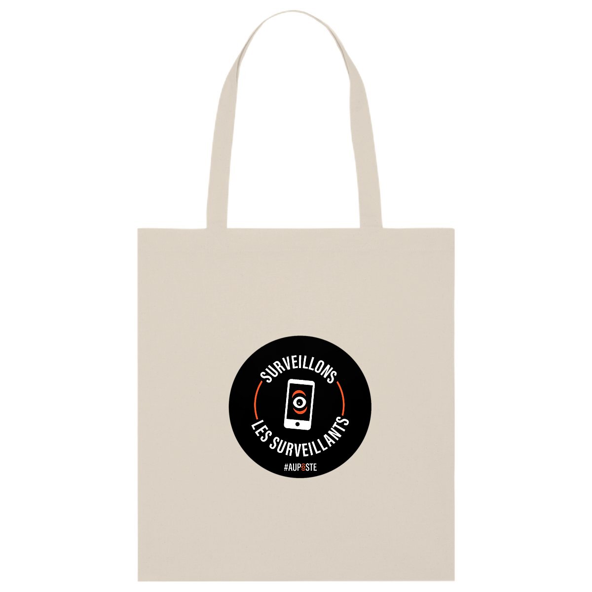 Totebag Coton Bio Surveillons - Image