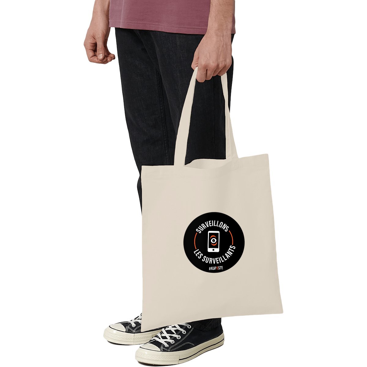 Totebag Coton Bio Surveillons