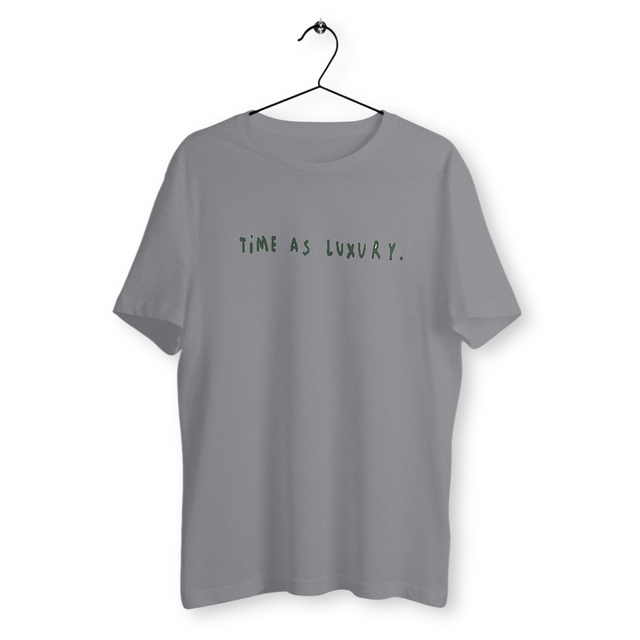 Image back T-shirt - Time as luxury