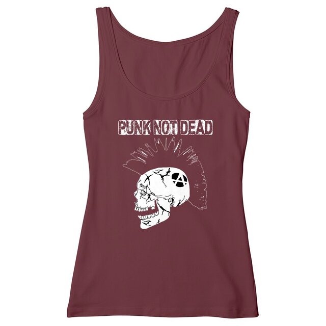 Image back "Punk Not Dead" Debardeur 