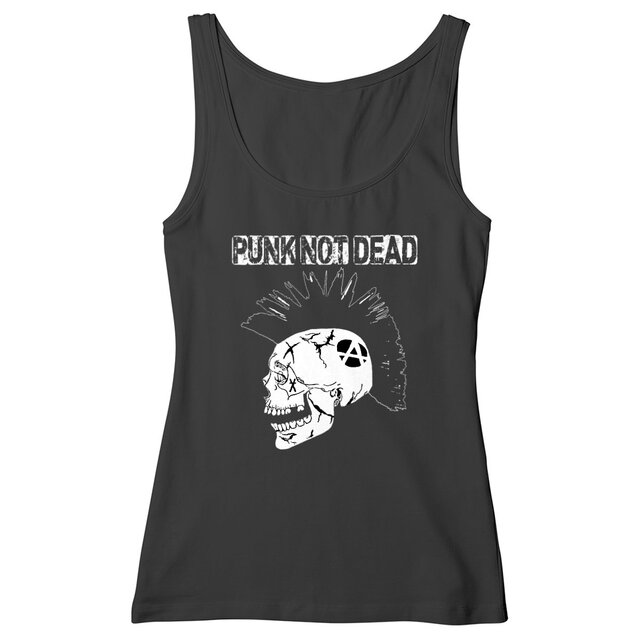 Image front "Punk Not Dead" Debardeur 