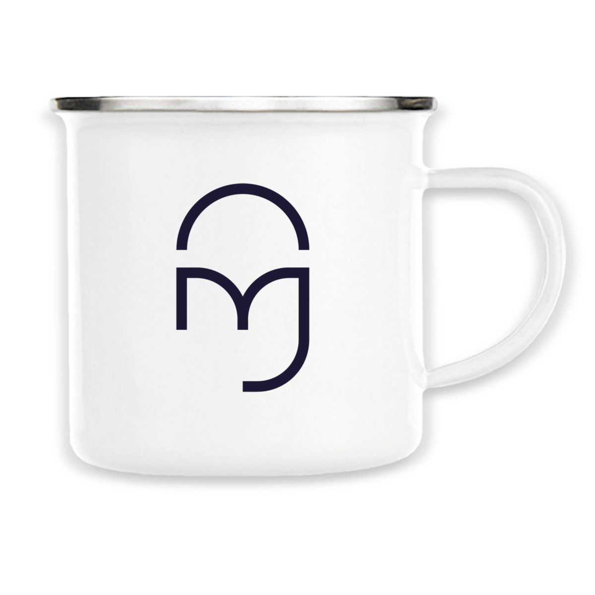Mug en métal Iconique logo - Image
