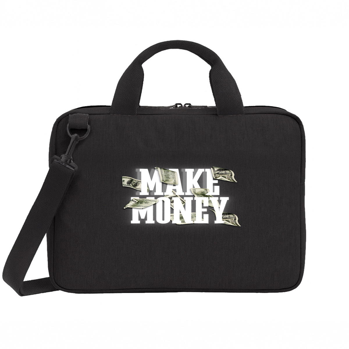 Image front Laptop Bag: Hustle Hard, Make Money in Style