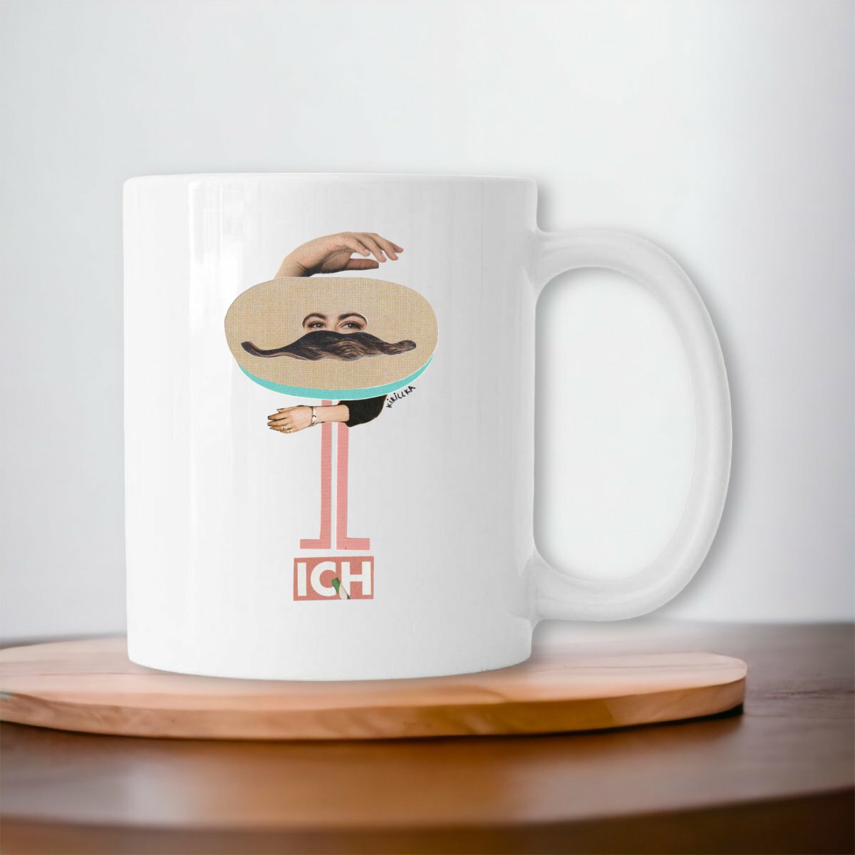 ICH - Keramikbecher mit Geschmack!