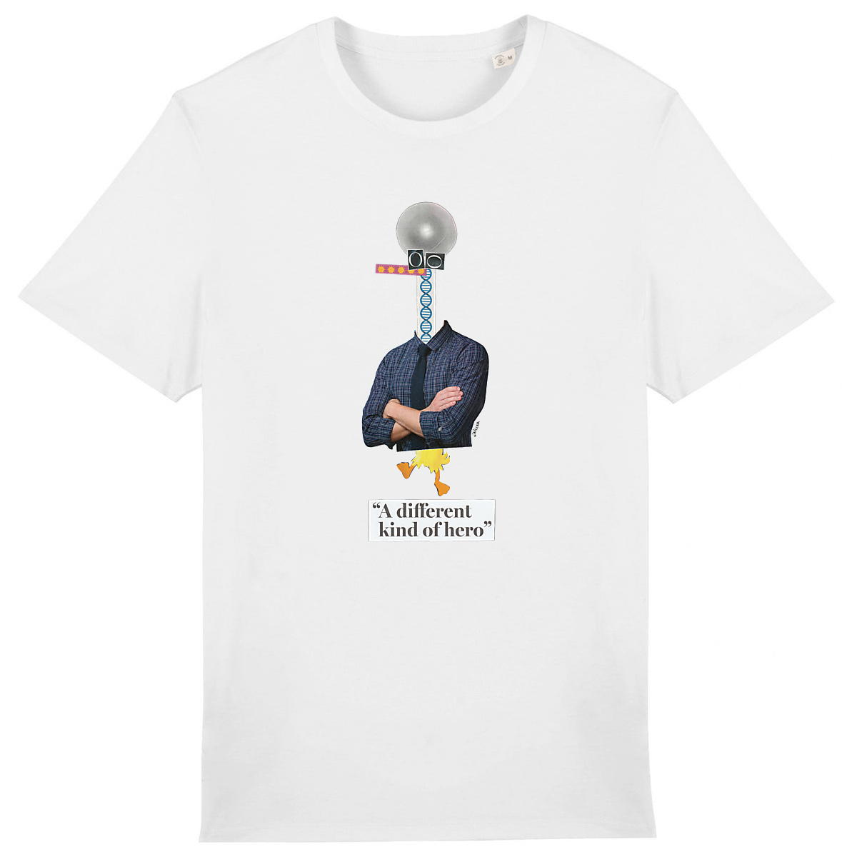 A DIFFERENT KIND OF HERO - Premium Unisex-T-Shirt mit Geschmack! - Image