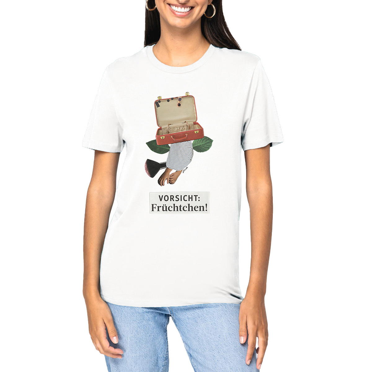VORSICHT FRÜCHTCHEN! - Premium Unisex-T-Shirt mit Geschmack!