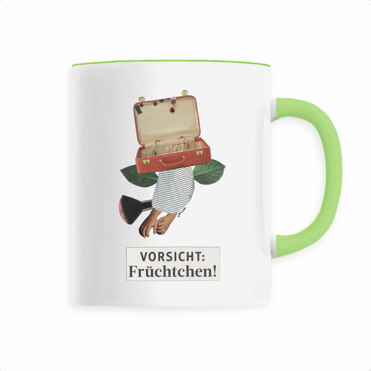 VORSICHT FRÜCHTCHEN! - Keramikbecher mit Geschmack! - Image