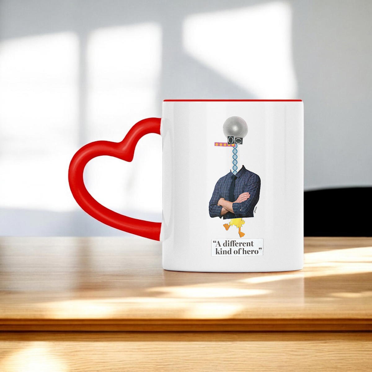 A DIFFERENT KIND OF HERO - Keramikbecher mit Herz und mit Geschmack!