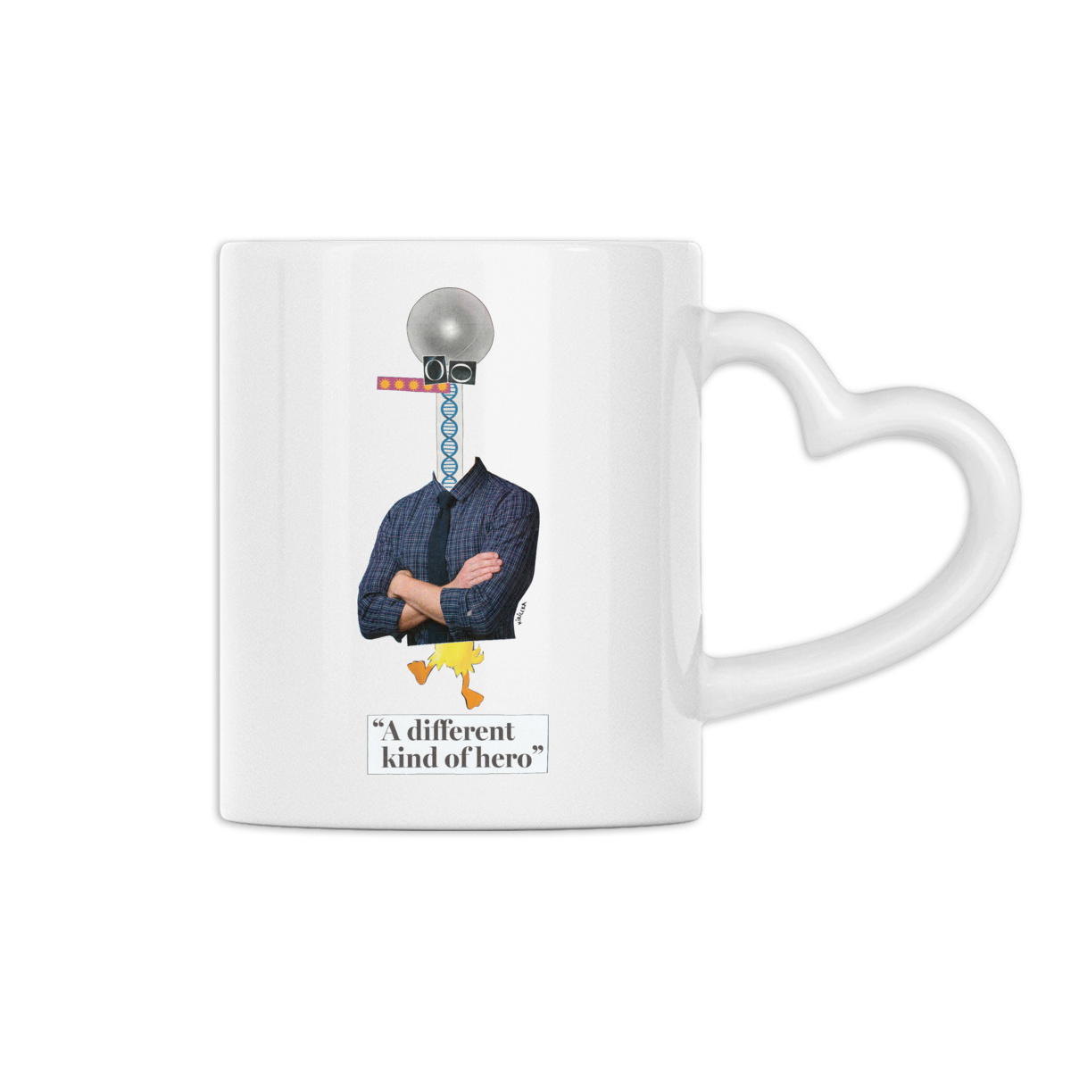 A DIFFERENT KIND OF HERO - Keramikbecher mit Herz und mit Geschmack! - Image