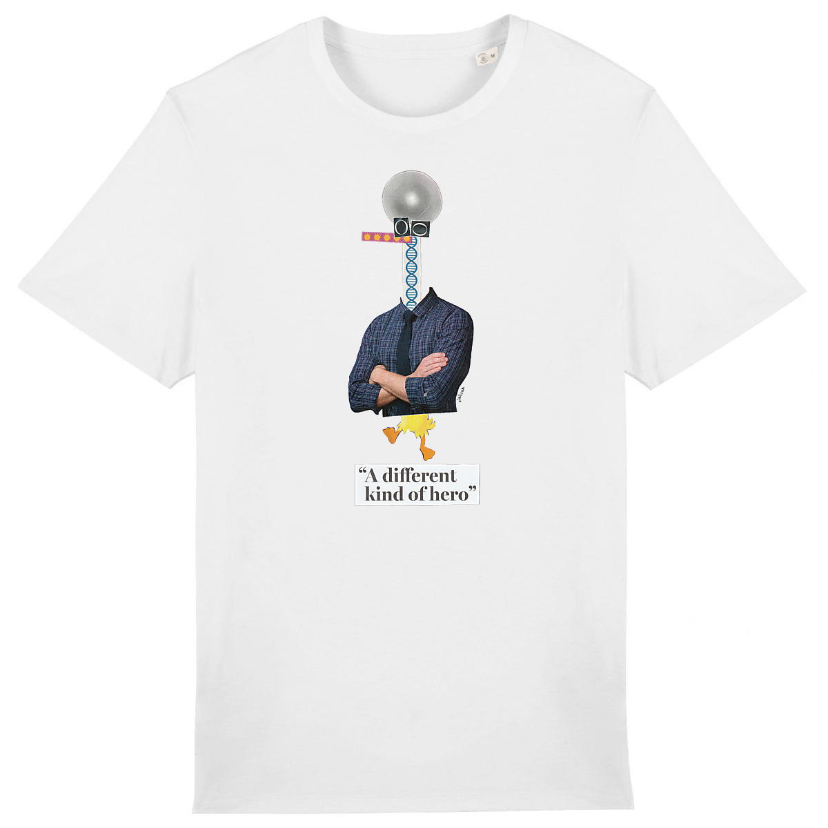 A DIFFERENT KIND OF HERO - Premium Unisex-T-Shirt mit Geschmack! - Image