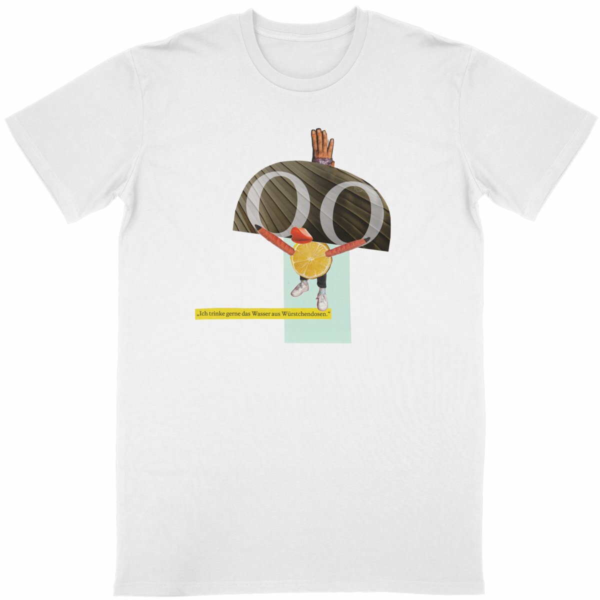 ICH TRINKE GERNE DAS WASSER AUS WÜRSTCHENDOSEN - Classic Unisex-T-Shirt mit Geschmack! - Image