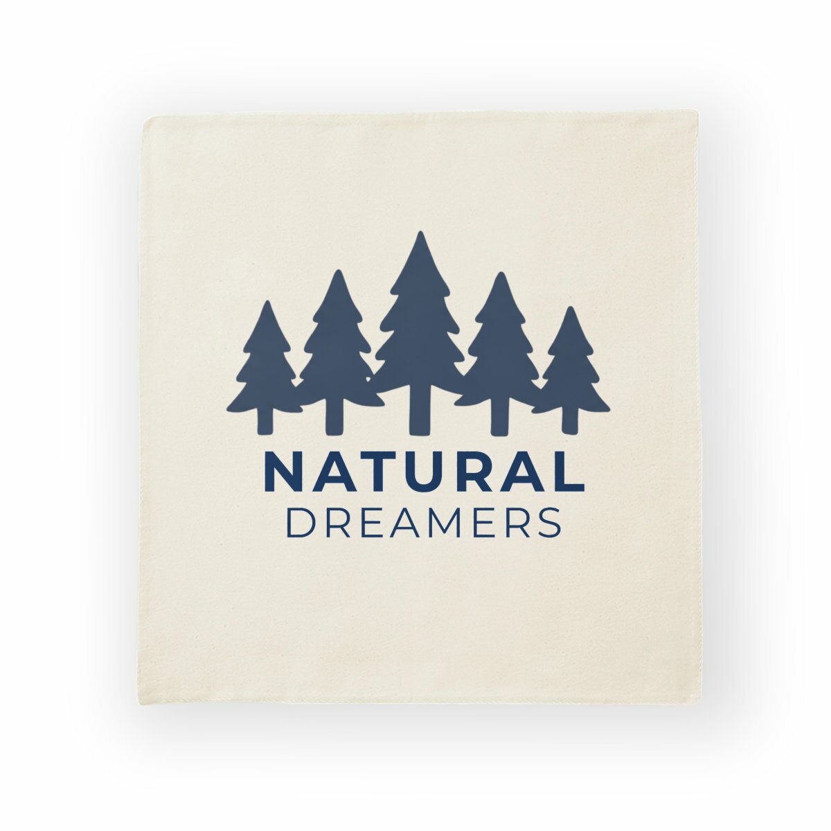 Housse de coussin en coton "Forêt"