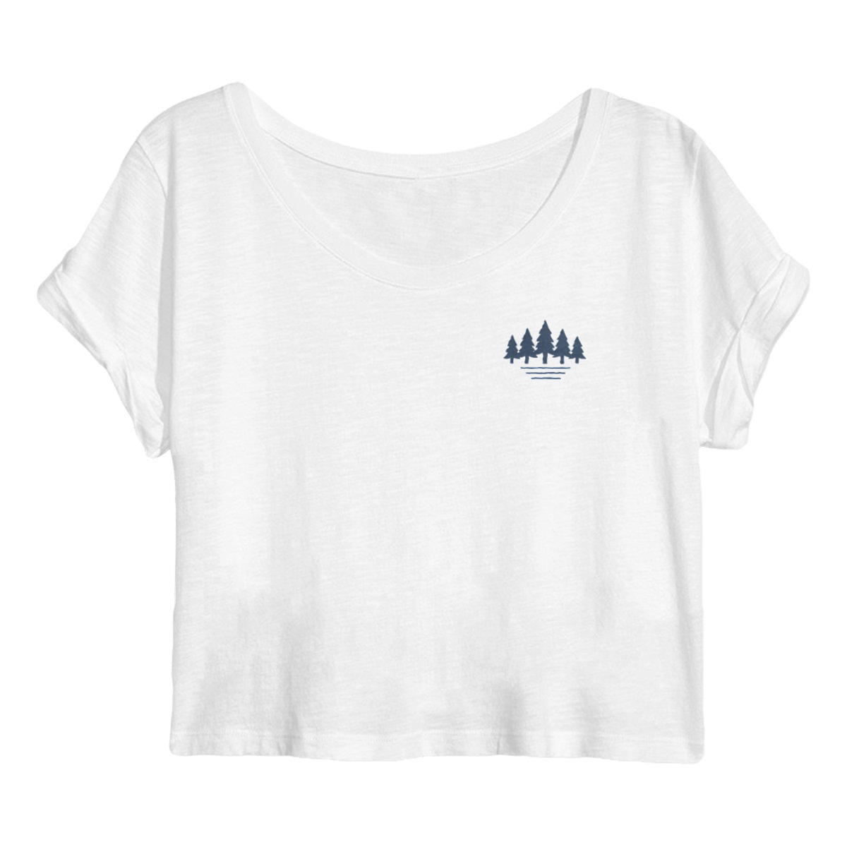 Crop Top "Forêt"