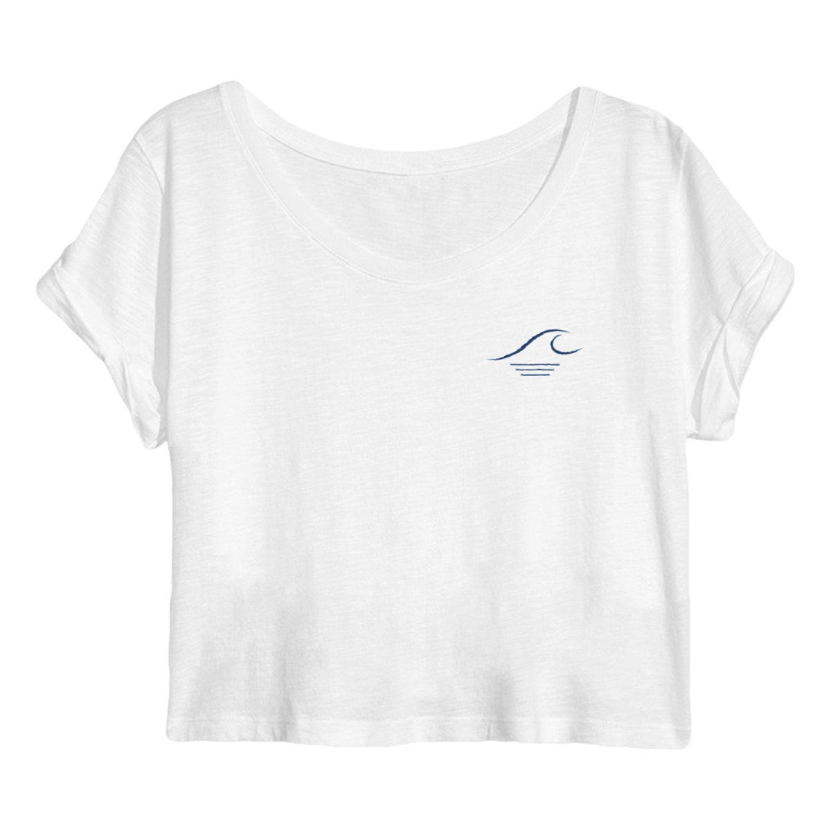 Crop Top "Océan"