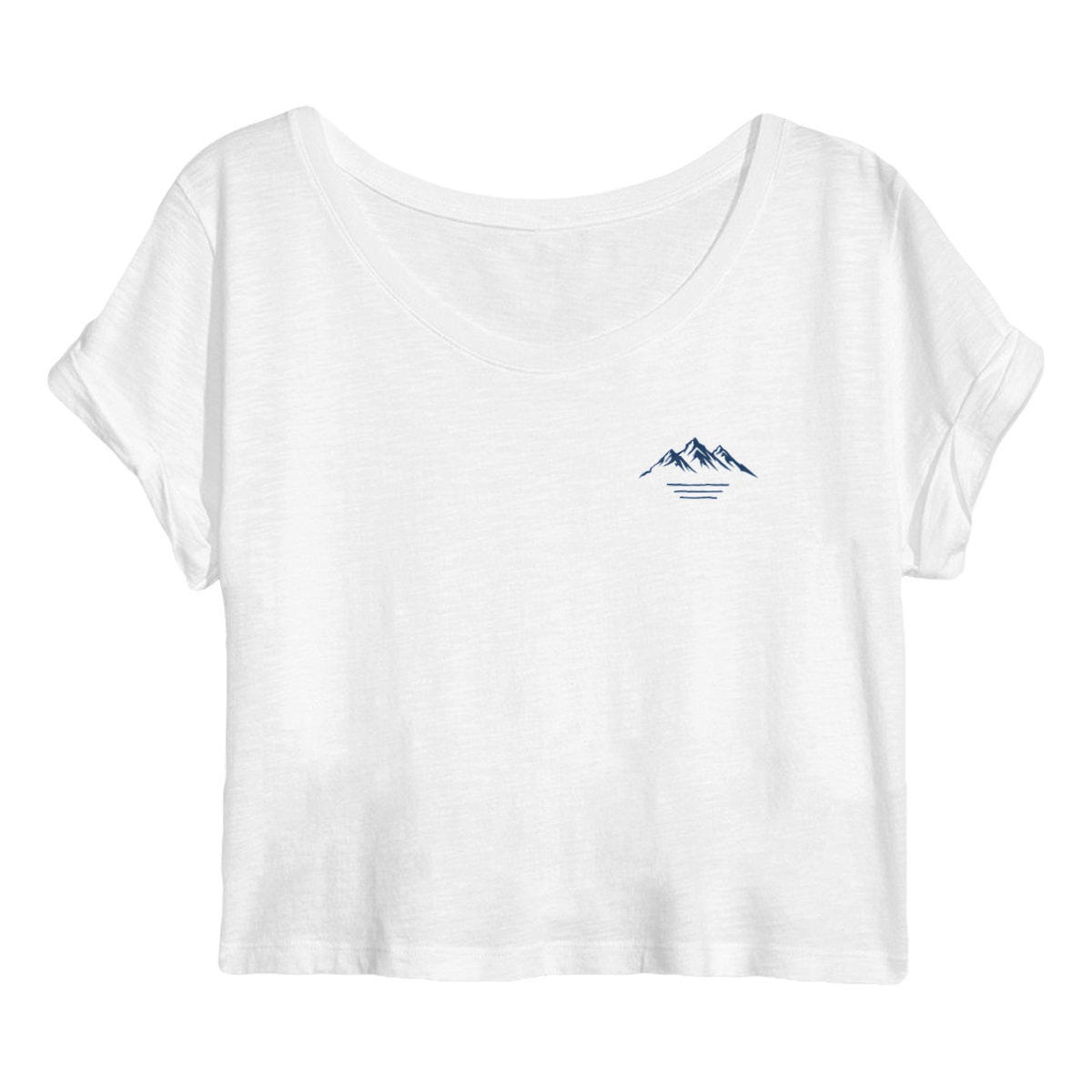 Crop Top Femme "Montagne" - Image