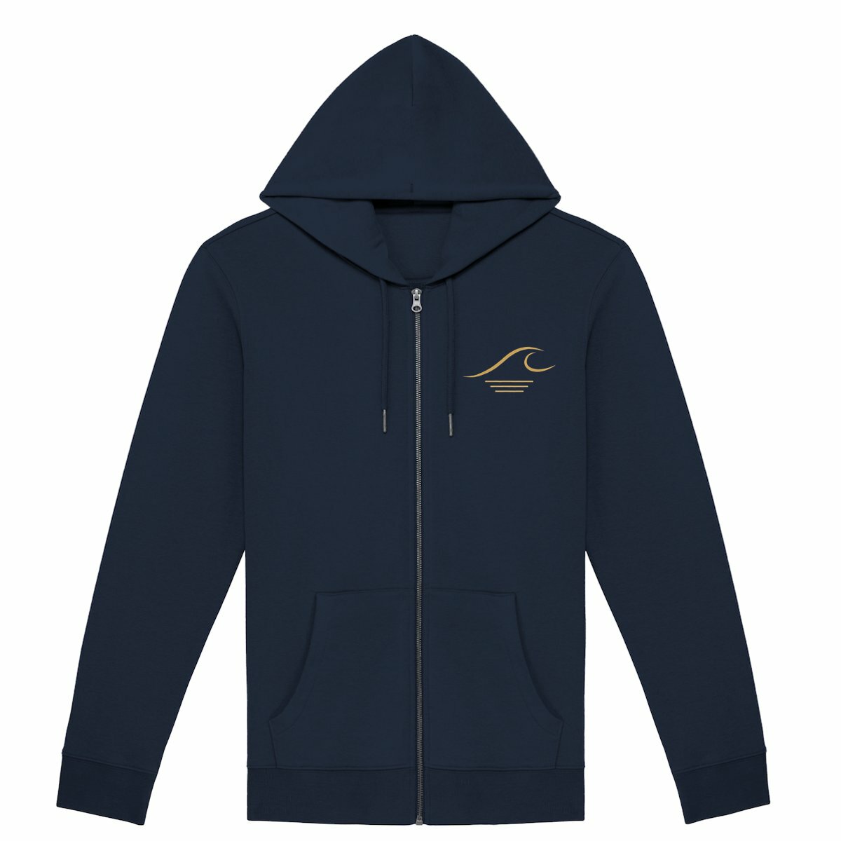 Sweat Zippé Unisexe "Océan"