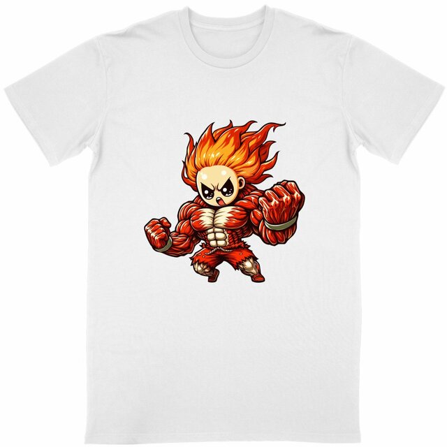 Image back T-shirt manga bio et unisexe