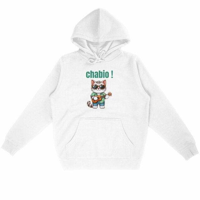 Image back Sweat à capuche unisexe coton bio, polyester recyclé. Le chabio !