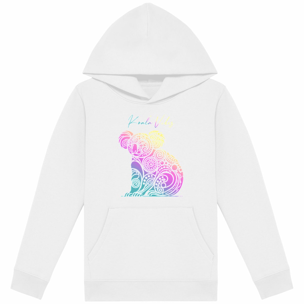 Image back Sweat Koala à capuche Léger Enfant bio et recyclé