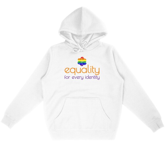 Image back Militant(e) LGBT - Sweat à capuche Unisexe et écoresponsable