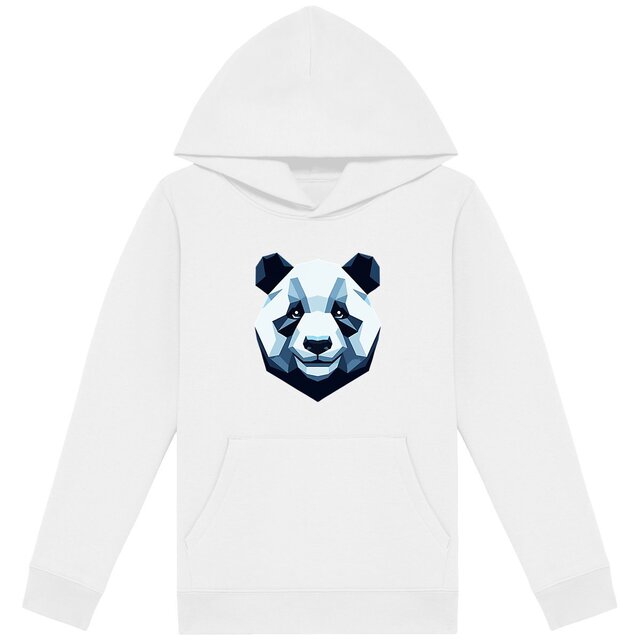 Image back Sweat Panda à capuche Enfant - Sweat durable et écoresponsable