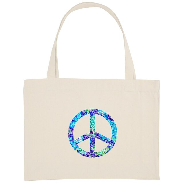 Image back Shopping bag du vivre ensemble. 100% tissu recyclé