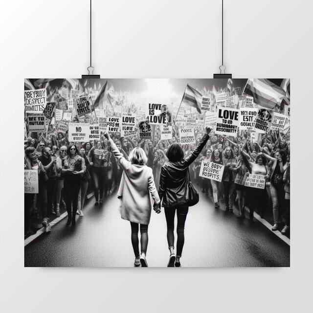 Image front Poster horizontal - Premium, LGBTQIA