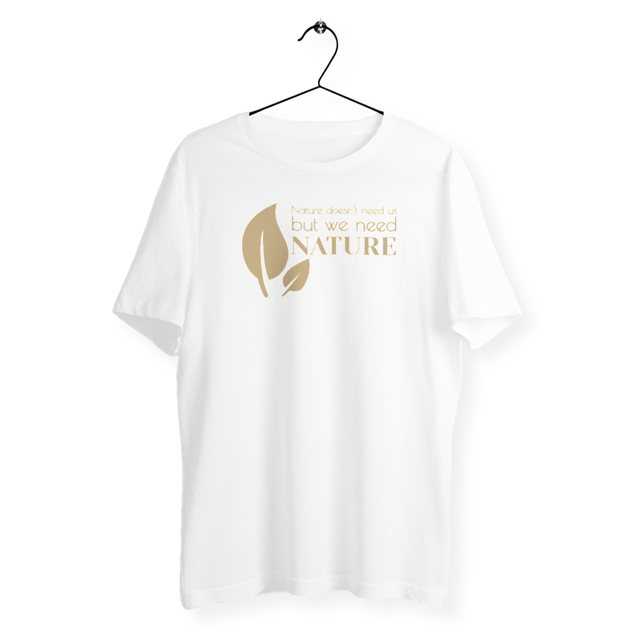 Image back T-shirt unisexe léger pour l'écologie