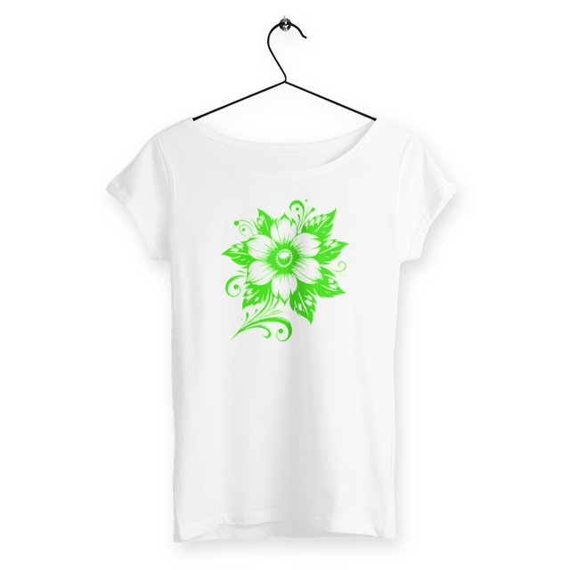 Image back T-shirt femme 100% coton bio