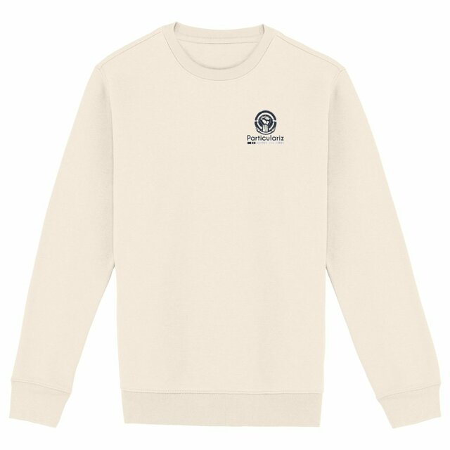 Image back Sweat-shirt unisexe écoresponsable. Coton bio et polyester recyclé. Particulariz