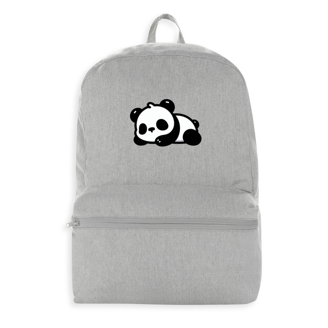 Image front Sac à dos panda 100 % recyclé