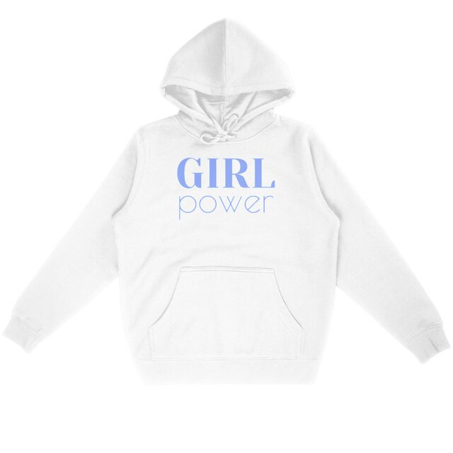 Image back Sweat à capuche Unisexe durable - Girl power