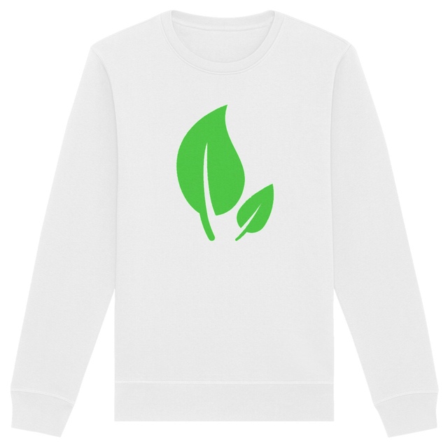 Image back Sweat-shirt unisexe, végan. Engagement écologique