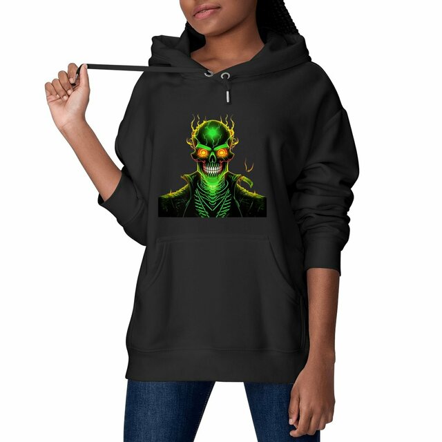 Image front  Black Hoodies with Skulls Blood and Fire Avatar 38