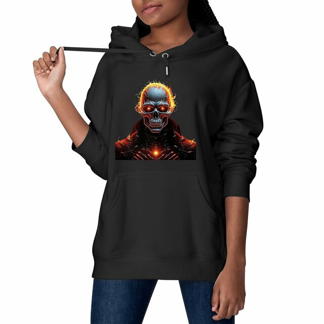 Image front  Black Hoodies with Skulls Blood and Fire Avatar 39