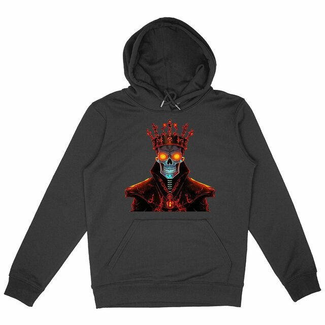 Image back Black Hoodies with Skulls Blood and Fire Avatar 25