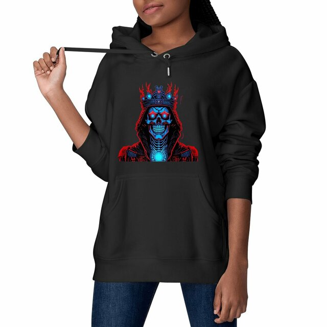 Image front Black Hoodies with Skulls Blood and Fire Avatar 9