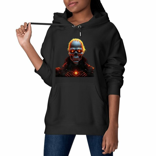 Image front Black Hoodies with Skulls Blood and Fire Avatar 1