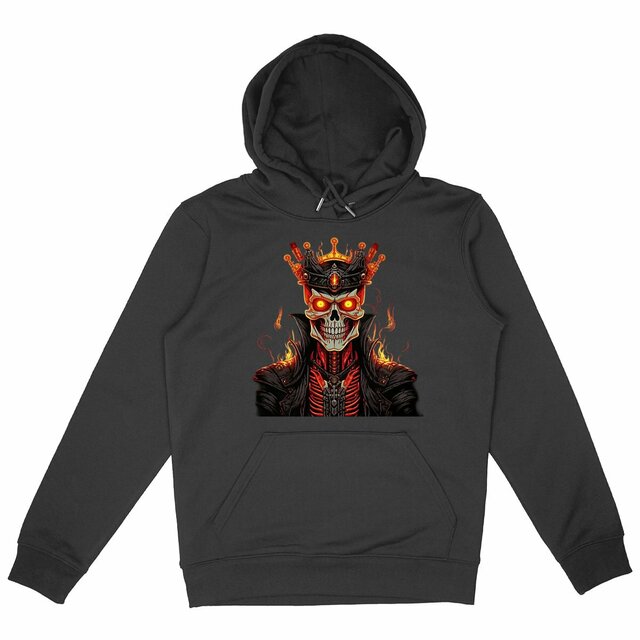 Image back Black Hoodies with Skulls Blood and Fire Avatar 29