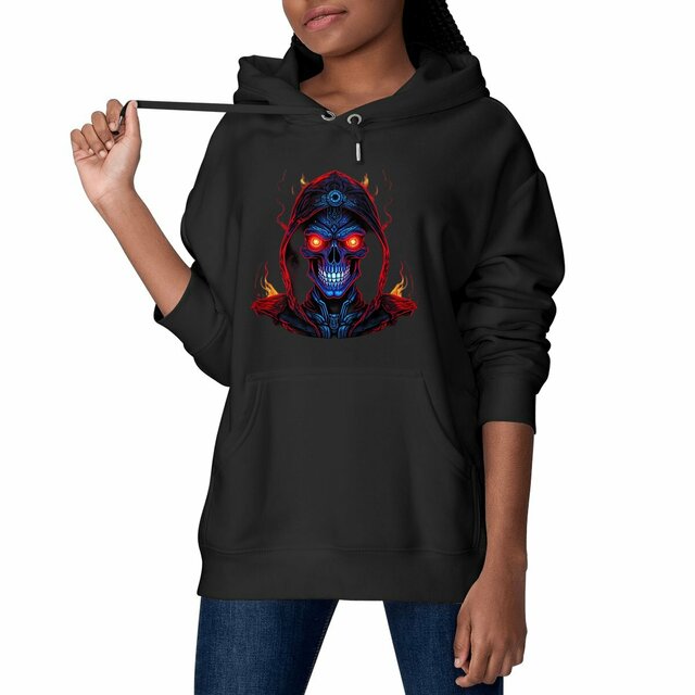 Image front Black Hoodies with Skulls Blood and Fire Avatar 22