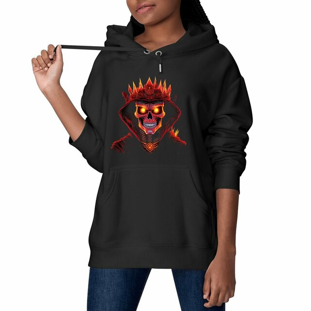 Image front Black Hoodies with Skulls Blood and Fire Avatar 27