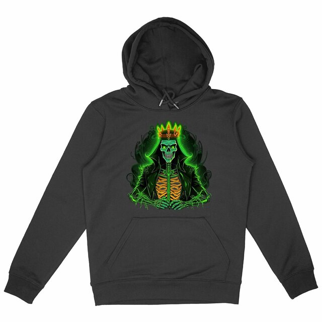 Image back Black Hoodies with Skulls Blood and Fire Avatar 14