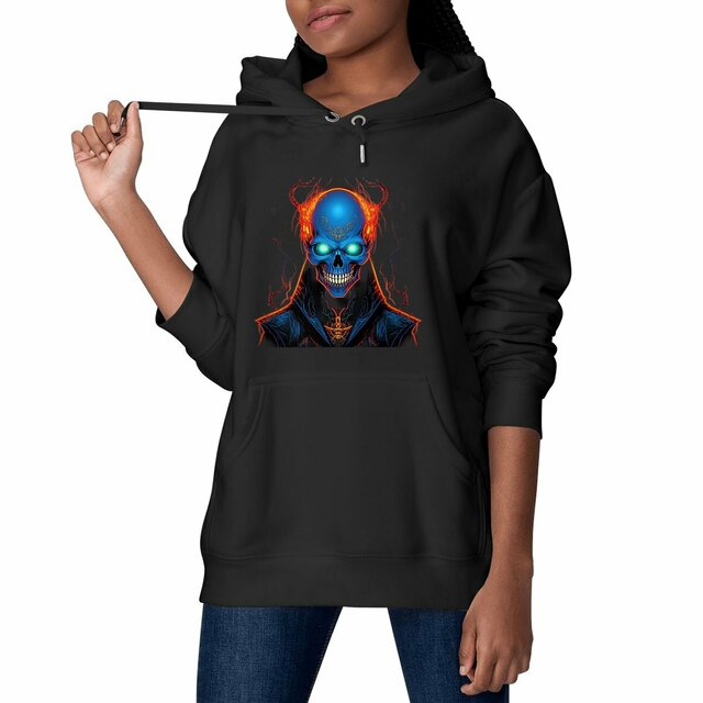 Image front Black Hoodies with Skulls Blood and Fire Avatar 34