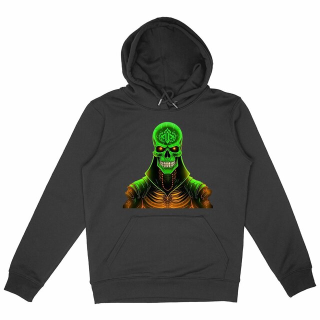 Image back Black Hoodies with Skulls Blood and Fire Avatar 6