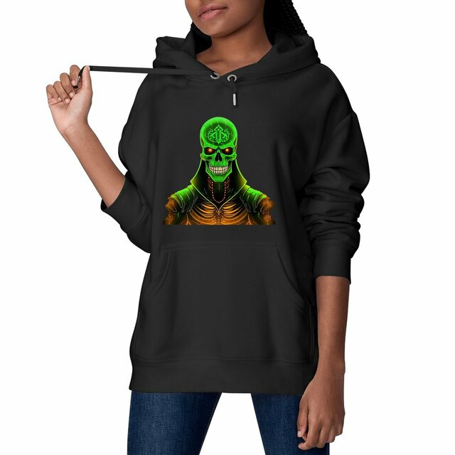 Image front Black Hoodies with Skulls Blood and Fire Avatar 6