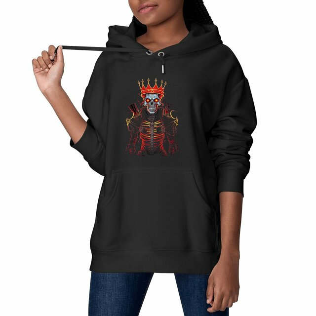 Image front  Black Hoodies with Skulls Blood and Fire Avatar 40