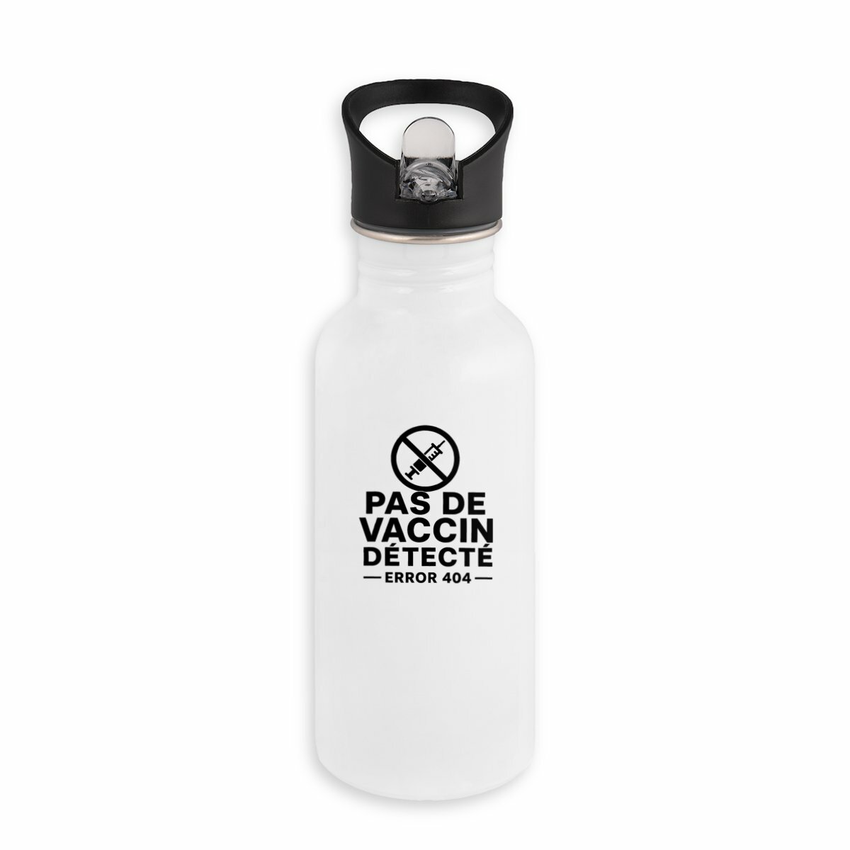 Image back Bouteille en inox - Pas de Vaccin détecté