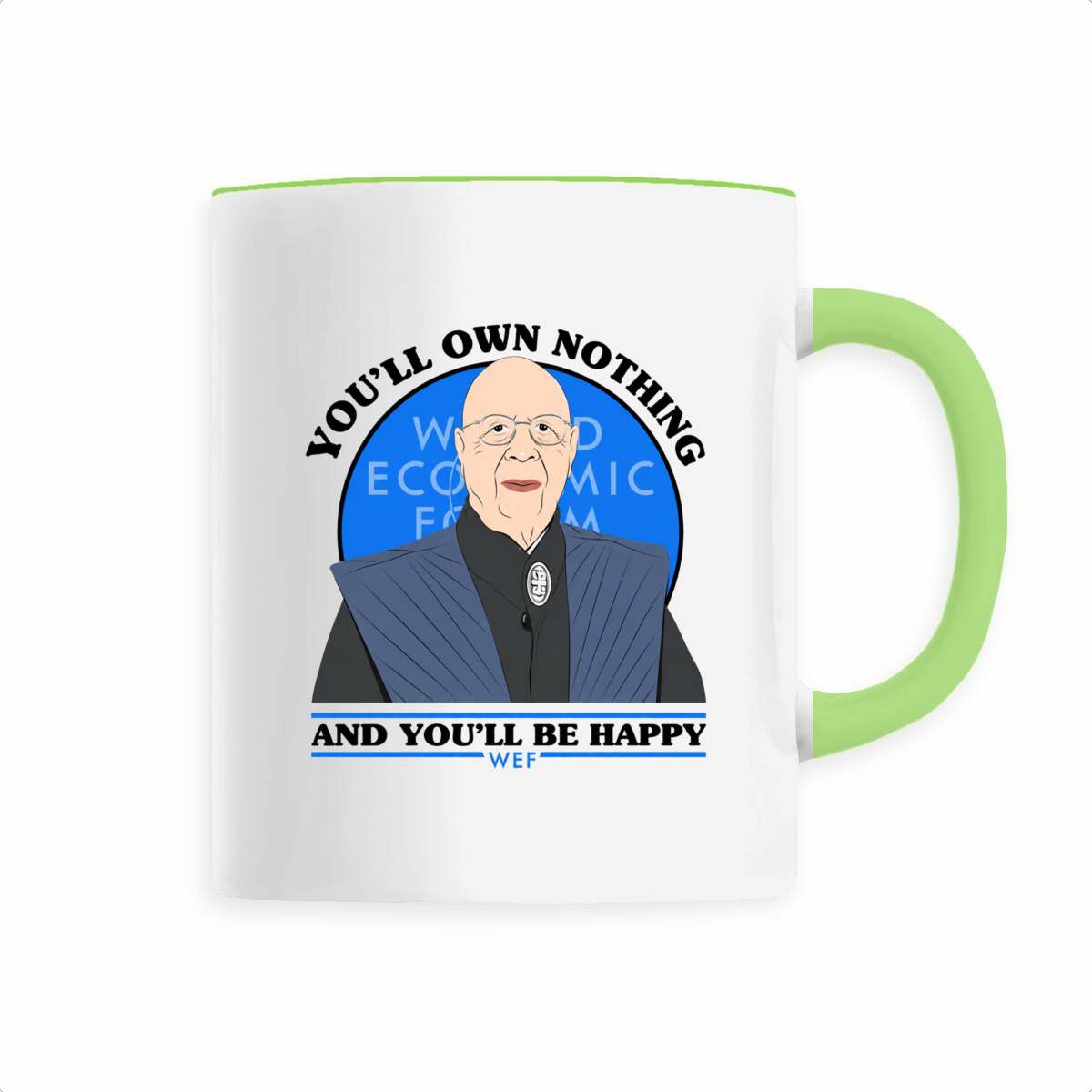 Image back Mug en céramique - Klaus Schwab