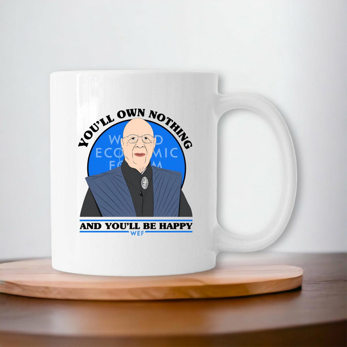 Image front Mug en céramique - Klaus Schwab