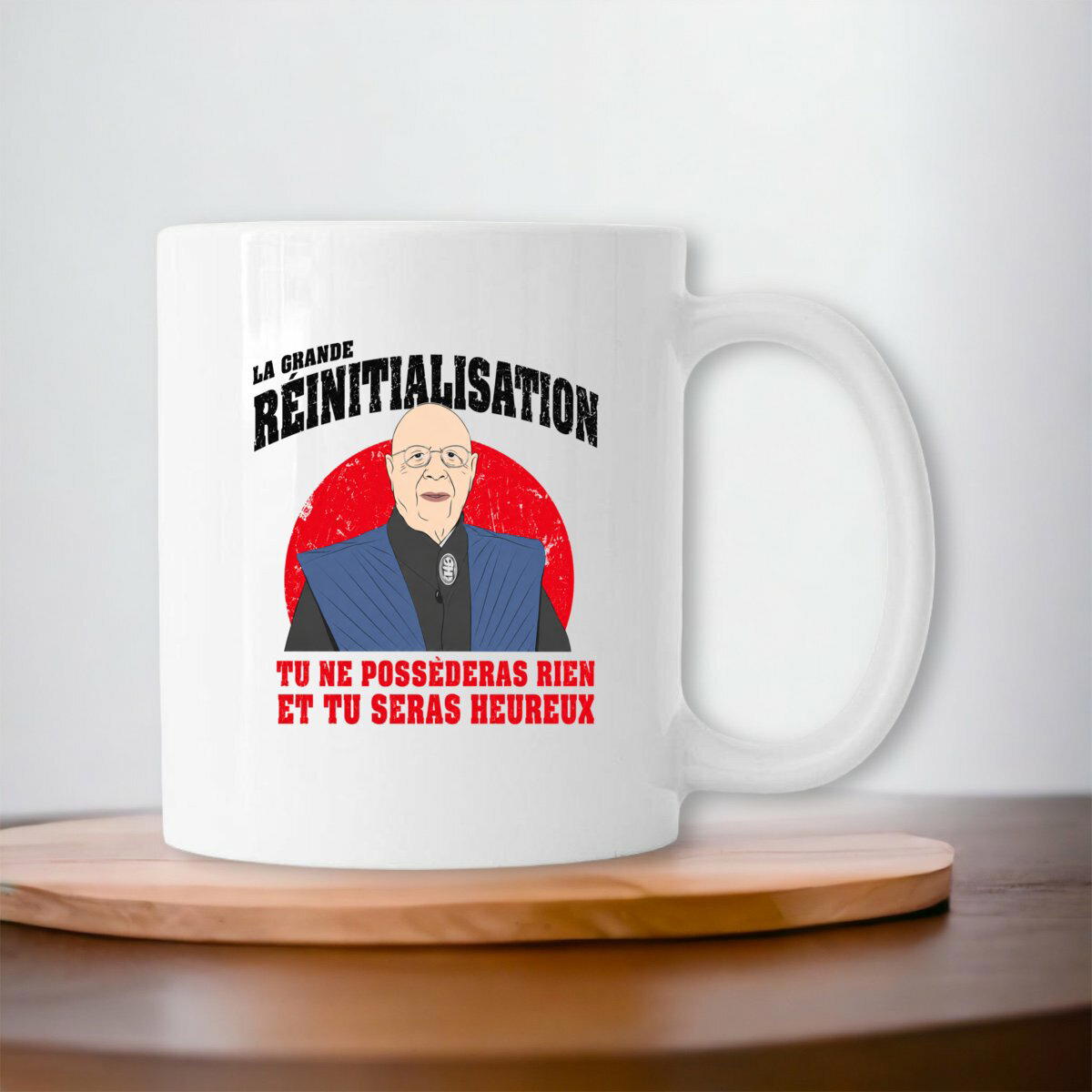 Image front Mug céramique - Klaus Schwab